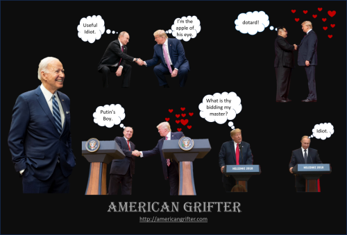 Biden Laughing at Useful Idiot