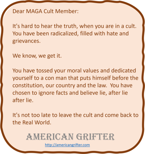 Dear Cult Member